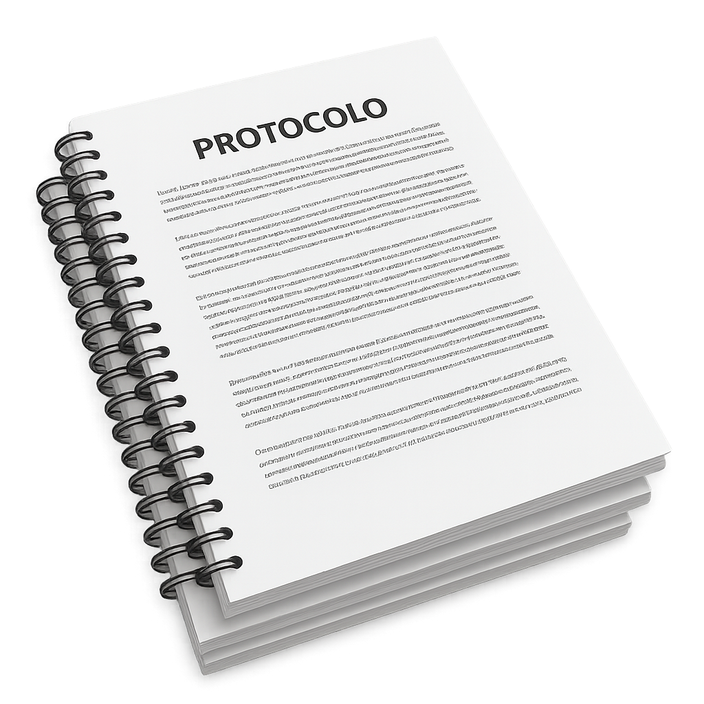 Pila de Documentos con Protocolo